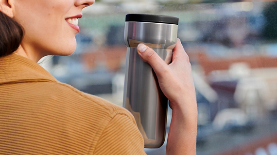 Afsluitbare drinkbeker volwassenen van Mepal &ndash; ideale meeneembeker voor koffie of water onderweg