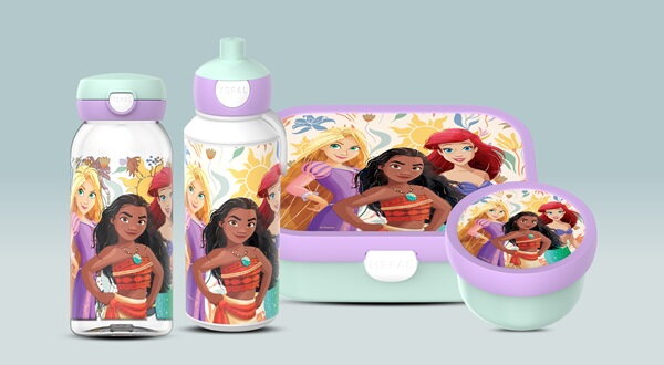 Princess Power brooddoos en drinkfles