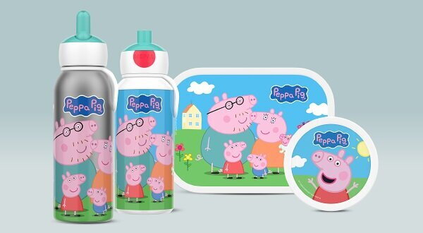 Peppa Pig Brotdose oder Trinkflasche
