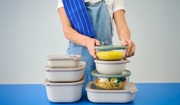 Multifunktionale Sch&uuml;ssel zum Aufbewahren, Aufw&auml;rmen und Mitnehmen