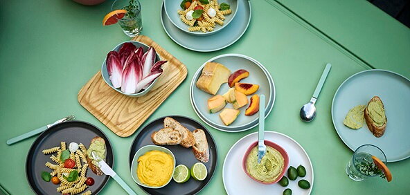 Assiettes ext&eacute;rieure