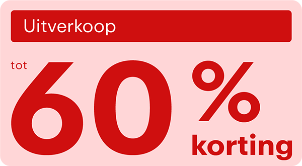 Outlet | Profiteer van flinke korting op geselecteerde artikelen!