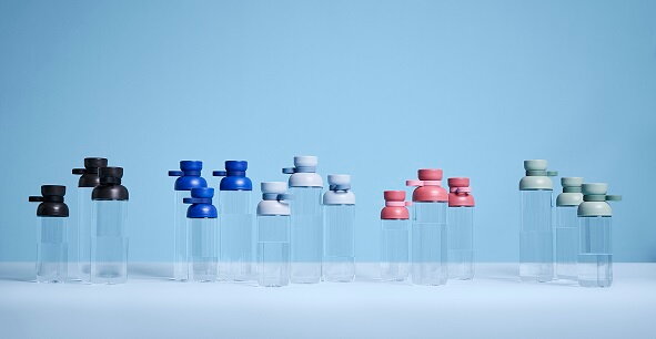 Duurzame, lekvrije waterfles voor dagelijks gebruik