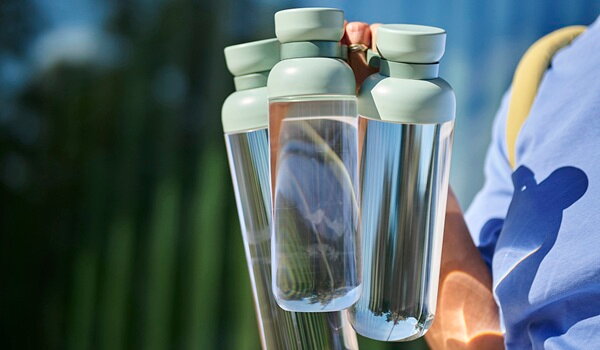 Duurzame, lekvrije waterfles voor dagelijks gebruik