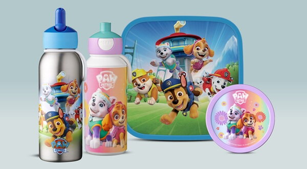 Paw Patrol Brotdose oder Trinkflasche