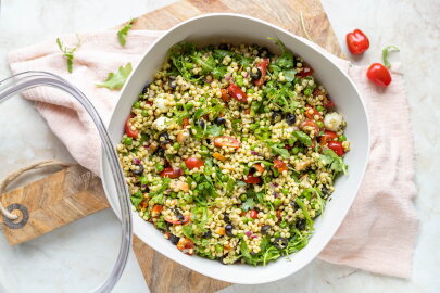 Diner: Parelcouscous salade