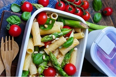 Abendgericht: Nudel-Spargel-Salat