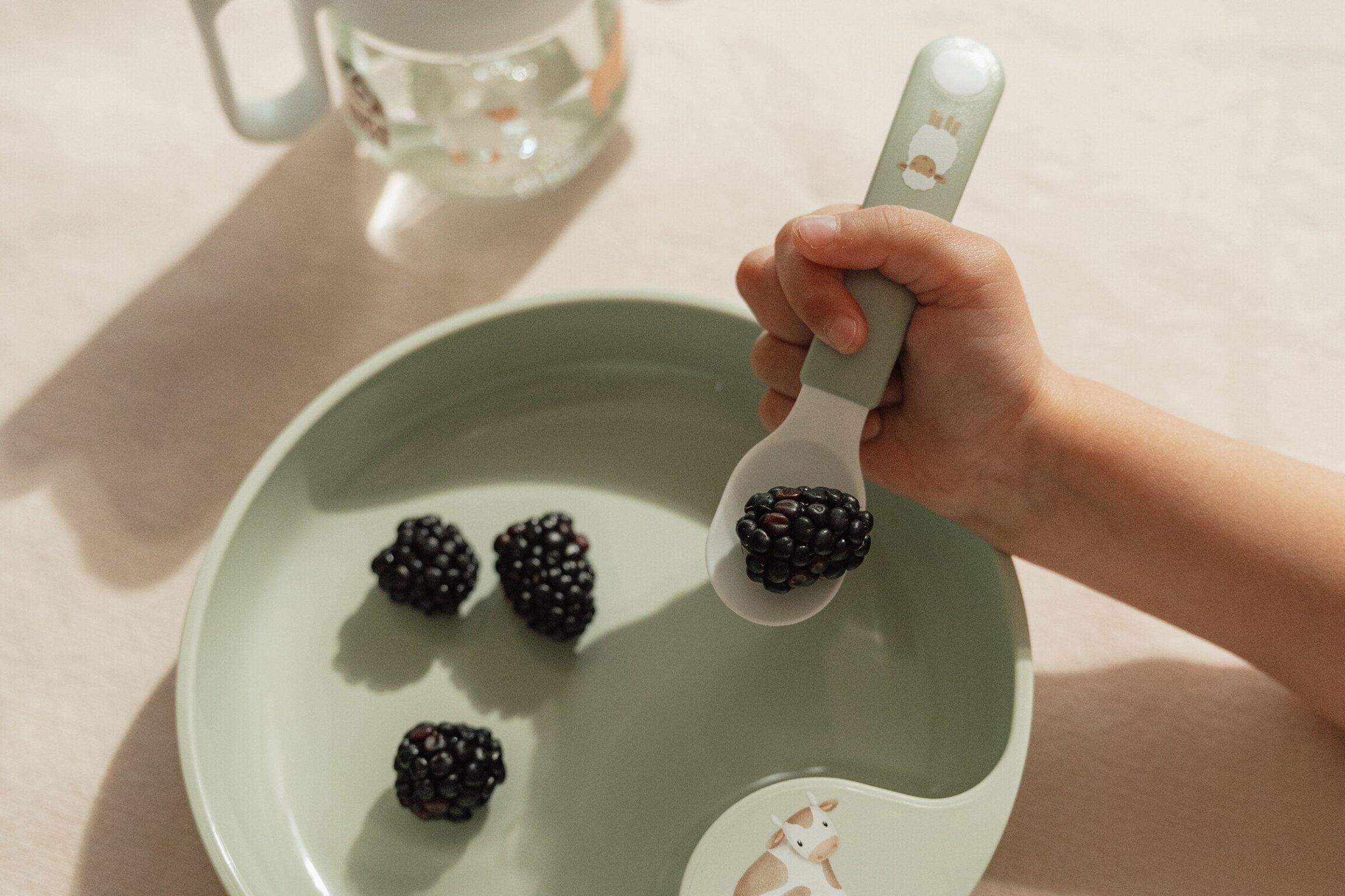 Set Posate Bambini Mepal 'Little Farm' - 3 Pezzi In Acciaio Inox | Forchetta, Coltello E Cucchiaio Sicuri - Foto 4