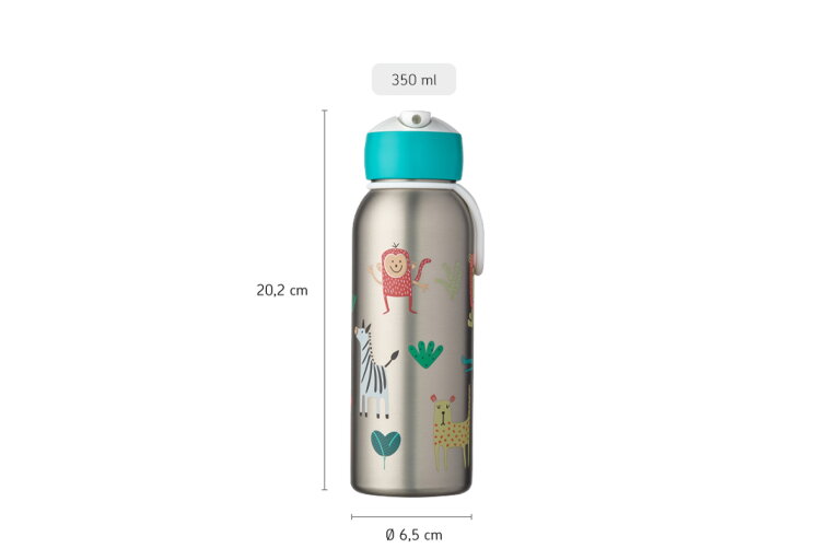 MINI BOUTEILLE ISOTHERME 350ML FLOWER