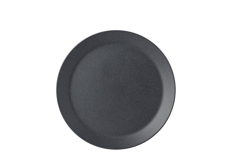 breakfast-plate-bloom-240-mm-pebble-black