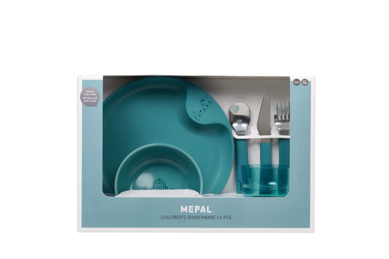 set-kindergeschirr-mepal-mio-5-teilig-deep-turquoise