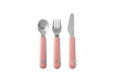 Children's cutlery set  Mio 3 pcs - flowers & butterflies