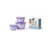 Multikom Cirqula 3-delige set (500+1000+2000 ml) - Vivid lilac