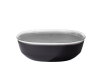 Serving bowl Silueta 4.0 l with lid - Nordic black