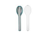 Cutlery 3 piece Ellipse - Nordic green