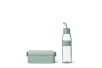 Giftset Onderweg (lunchbox Take a Break + waterfles Ellipse) - Nordic sage