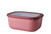 Multi bowl Cirqula rectangular 3000 ml / 101 oz - Vivid mauve