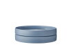 Under + middle lid lunch pot Ellipse - Nordic blue