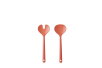 salad server set synthesis small 2 pcs - coral