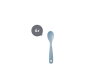egg spoon 6 pcs in pet giftbox  - nordic blue