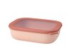 Multi bowl Cirqula rectangular 2000 ml / 68 oz  - Nordic blush