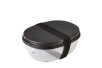 Salad box Ellipse - Nordic black