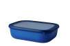 Multi bowl Cirqula rectangular 2000 ml / 68 oz - Vivid blue