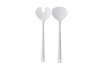 salad server set synthesis xl 2 pcs - white