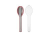 Cutlery 3 piece Ellipse - Nordic pink