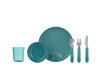 Children's dinnerware Mepal Mio 6-piece set - deep turquoise