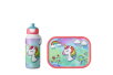 Lunchset Campus (pop-up drinkfles en lunchbox) - Unicorn