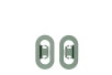 Sealing clip (bento) Lunch box Take a Break 2 pcs - Nordic sage