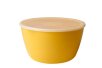 serving bowl with lid volumia 3.0 l - yellow