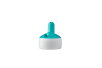 Cap insulated bottle flip-up campus - turquoise