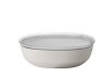 Serving bowl Silueta 4.0 l with lid - Nordic white