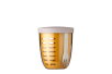 fruit & veggie pot ellipse - yellow