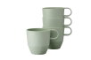 mug silueta 300 ml set 4 pcs - nordic sage