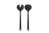 salad server set synthesis xl 2 pcs - black