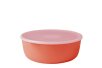 serving bowl with lid volumia 2.0 l - coral