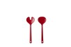 salad server set synthesis small 2 pcs - luna red