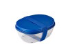 Salad box Ellipse - Vivid blue