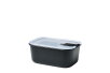 Food storage box EasyClip 700 ml - Nordic black