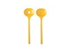 Salad server set Bloom 2 pcs - Pebble yellow