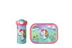 Lunchset Campus (schoolbeker en lunchbox) - Unicorn