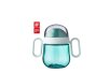 non-spill sippy cup Mepal Mio 200 ml - deep turquoise