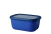 Bol multi-fonction cirqula rectangulaire 1500 ml - Vivid blue