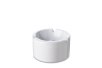 Ashtray With Lid - White