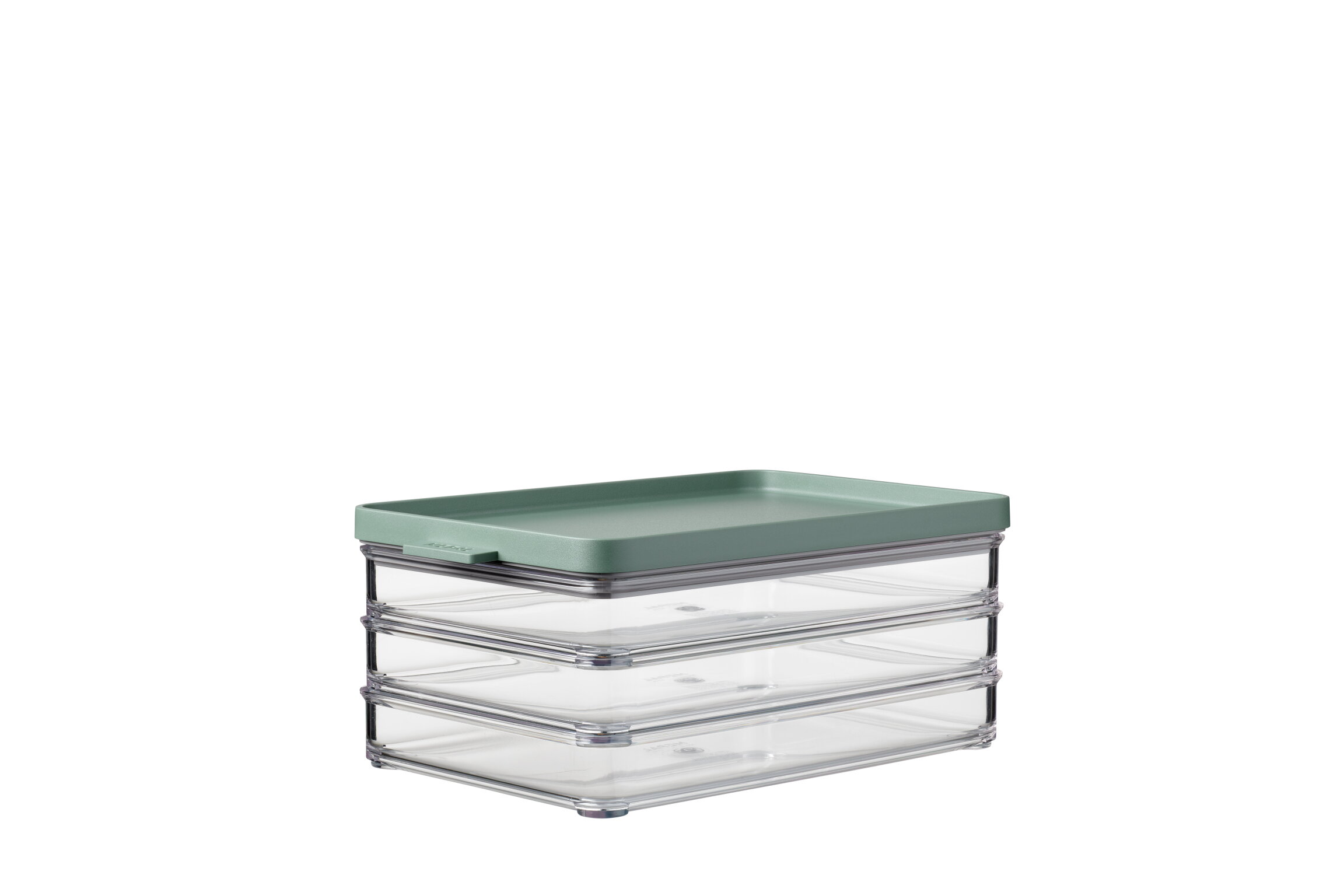 Fridge box Omnia cold cuts 3 layers - Nordic sage | Mepal