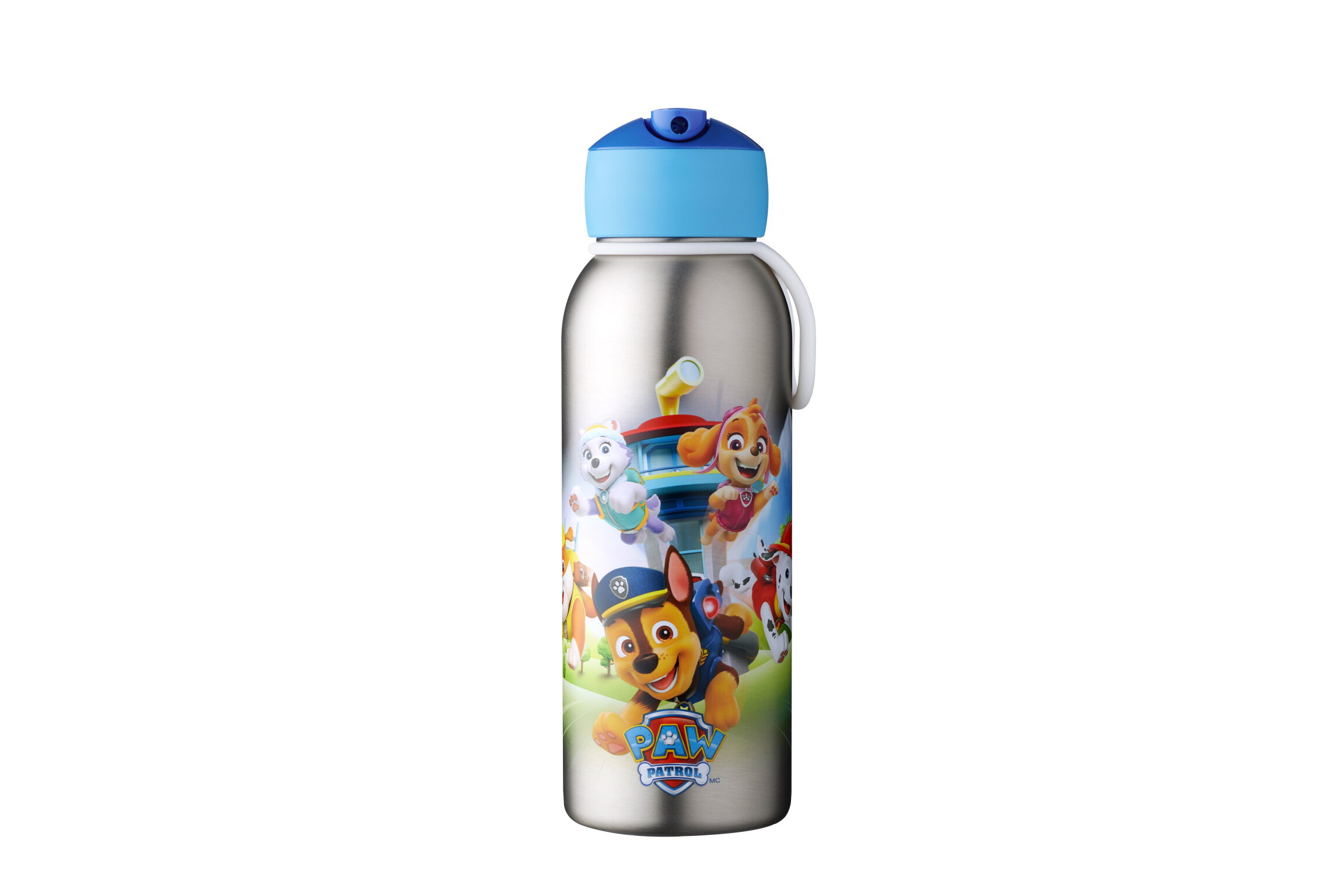 Mepal Gourde Pop-up Campus Enfant 400 Ml - Étanche, Sans BPA - Design Paw Patrol Girls