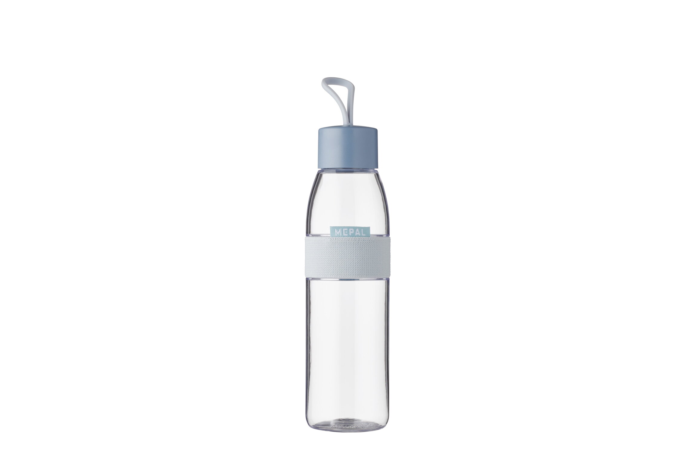 Mepal Trinkflasche Ellipse Nordic Denim – 500 Ml, Auslaufsicher – Auch Für Sprudel – Mit Trageschlaufe